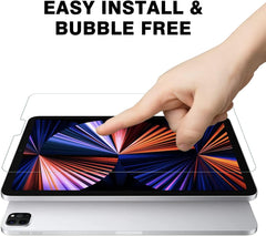  2x Tempered Glass Screens for iPad Pro 12.9" (2021) - UK Whole Sale