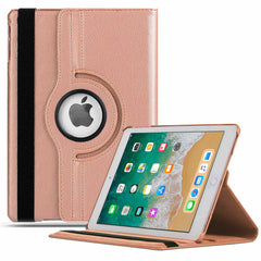360-Degree Rotation Smart Leather Cover for iPad 9.7 2018