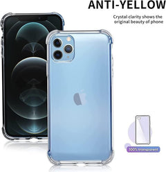Anti-Burst Clear Case for iPhone 14