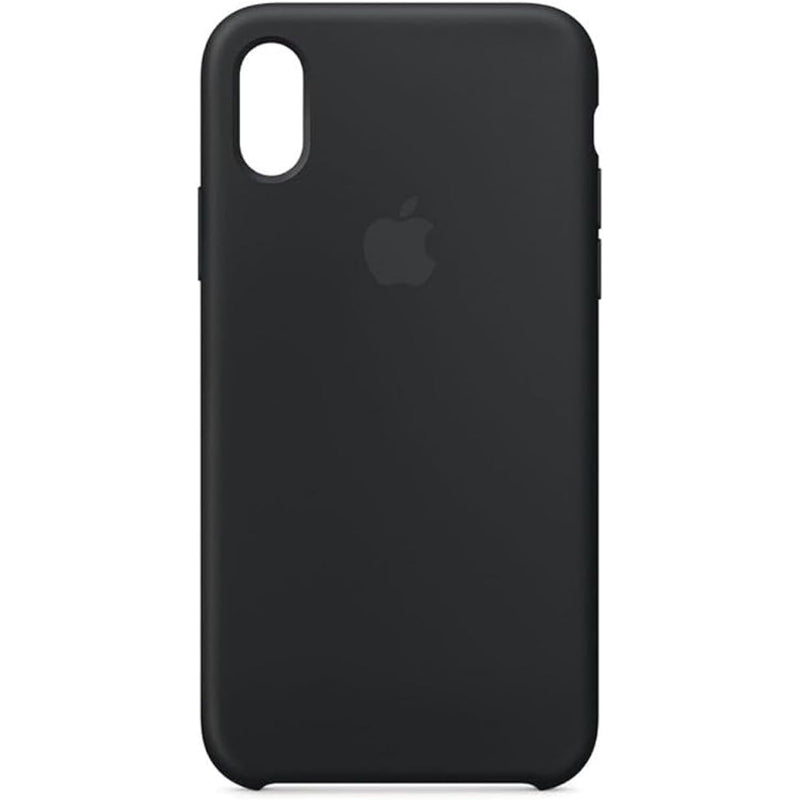 Black silicone case for iPhone X
