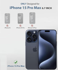 Clear Bumper Cover for iPhone 15 Pro Max