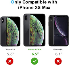 Clear TPU Protective Back Case for iPhone XS Max - 6.5 Soft Bumper Cover