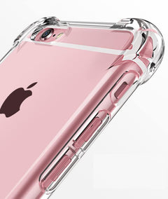 Clear TPU soft bumper back cover for iPhone 7 Plus