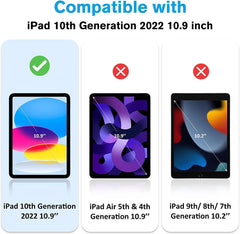 Dual-Pack Tempered Glass Screens for Apple iPad 10.9" 10th Gen (2022)