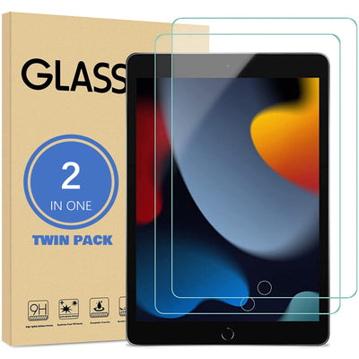 Enhance Clarity with 9th Gen iPad 10.2 Glass Covers - Bundle
