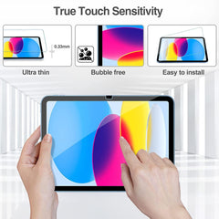 Enhance iPad 10th Gen 10.9" Screen Safety with Dual Tempered Glass Shields |2022|