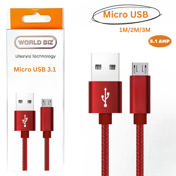 Micro USB Cable for Quick Charging Android Phones