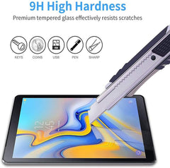 Pair of Tempered Glass Screen Protectors for Galaxy Tab A 10.5" - 2018 Edition