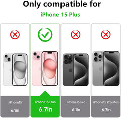 Shockproof Anti-Scratch Covers for iPhone 15+
