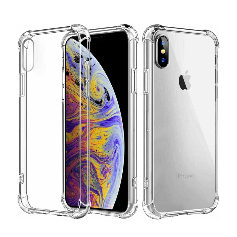 Slim Clear TPU Bumper Back Cover for Apple iPhone XS Max 6.5 Inch - Protective Case