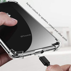 Slim Soft TPU Bumper Cover for Apple iPhone X 5.8 Inch - Clear