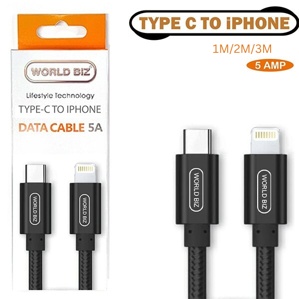 Speedy Type-C to iPhone 5AMP Charging Cable