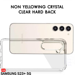 Stock Up on Clear Back Cases for Samsung S23 Plus 5G 6.6