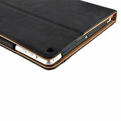 TAN Leather iPad 10.2 Cover with Smart Function