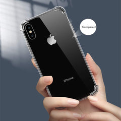 Transparent Soft TPU Cover for iPhone X - 5.8 Bumper Case