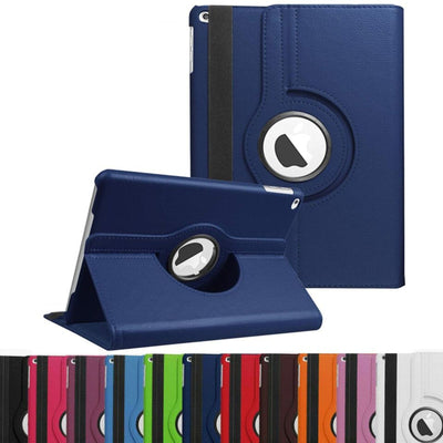 Wholesale 360° Rotating Leather Smart Case for iPad Air 2 2014 Model