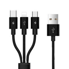 Wholesale Advantage 3-in-1 Multi Fast Charging Cable