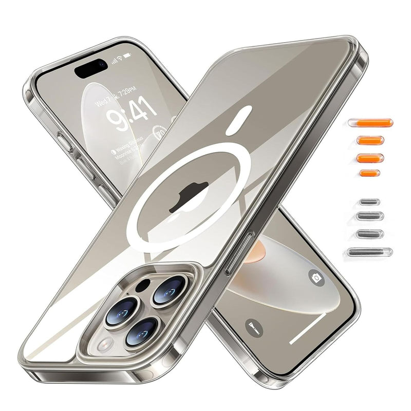 Wholesale MagSafe-Compatible Clear Case for iPhone 15 Pro Max