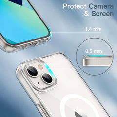 Wholesale Magnetic Clear MegSafe Case - iPhone 13 (6.1-Inch)