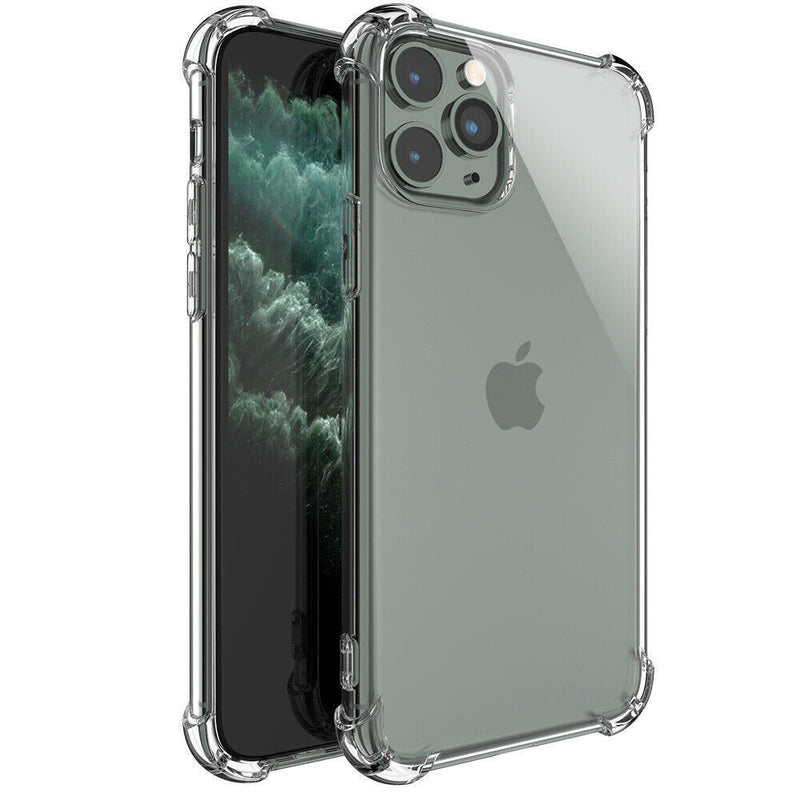 iPhone 15 Clear Shockproof Silicone Covers