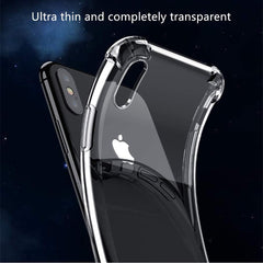 iPhone X 5.8 Inch Clear Bumper Case - Slim TPU Transparent Cover