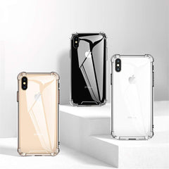 iPhone X 5.8 Inch Transparent Bumper Case - Slim TPU Cover