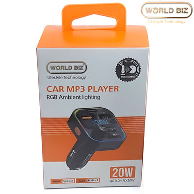 
Wireless audio car adapter