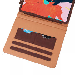 Card Pocket And Money  Pockets Leather Case