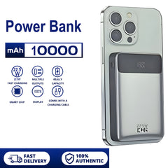 WPG-108 10000mAh Magnetic 22.5W Wireless Power Bank