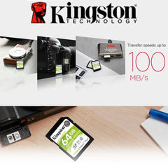 Kingston SDXC Card 64GB Canvas Select Plus SDS2