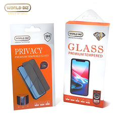 9H Hardness Scratch Resistant Bubble Free Anti Spy Tempered Glass For iPhone