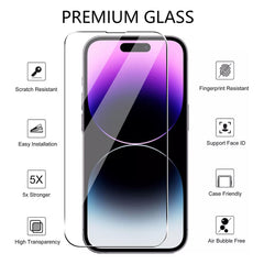 iPhone 8 Clear Tempered Glass