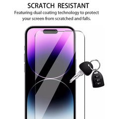 Crystal Clear View 9h Hardness Clear tempered glass for iPhone