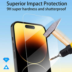 9H hardness & Anti Scratch Screen Protector For iPhone 15 Plus