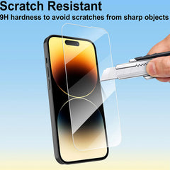 HD Clear 9H hardness tempered glass