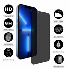 bubble free anti spy tempered glass screen