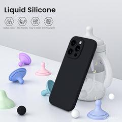Liquid silicone cover for iPhone 15 Pro Max (6.7)