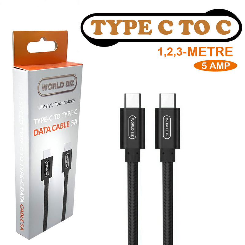 Type C to  Type C Charging Cable