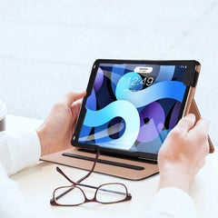 For iPad 10.9" (2020) Genuine Leather Case