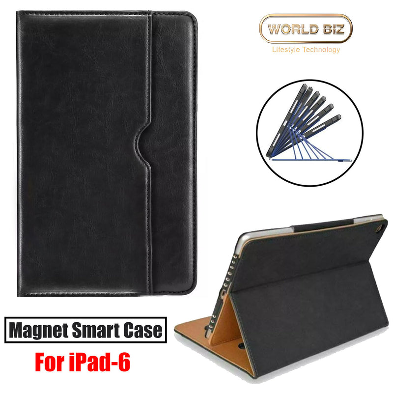 For iPad 6th GEN Genuine Leather Case