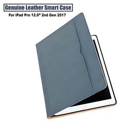 For iPad 12.9" 2nd Gen (2017) Genuine Leather Case